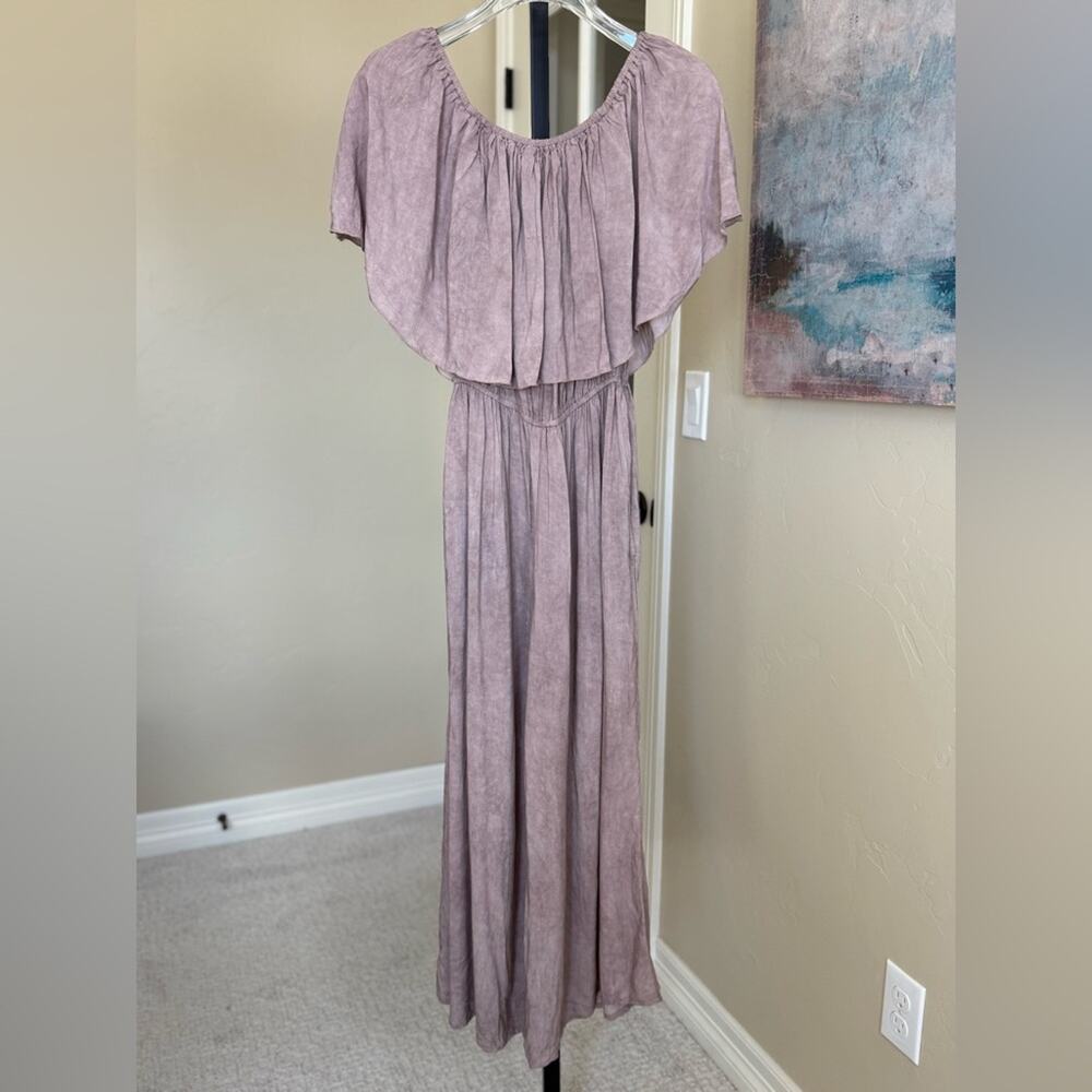 New Elan Off the Shoulder Cropped Jumpsuit Romper in Blush Pink Women’s Medium